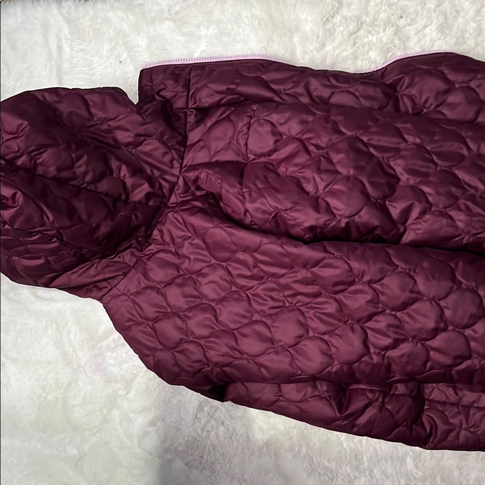 Columbia Purple Puffer Jacket with Quilted Design - Picture 3 of 3
